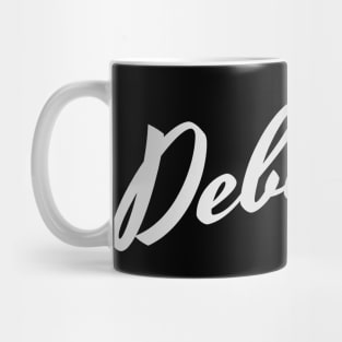 Debonair Lettering Mug